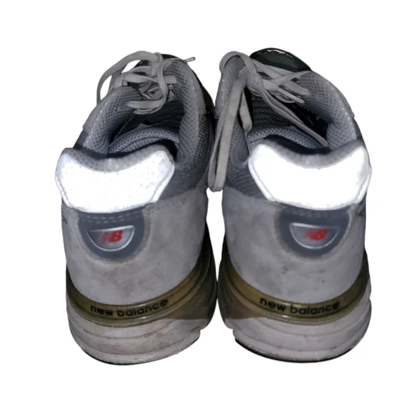 New Balance 990v4 Gray Made In USA Shoes Sneakers Men’s Size 12 - Picture 6 of 8